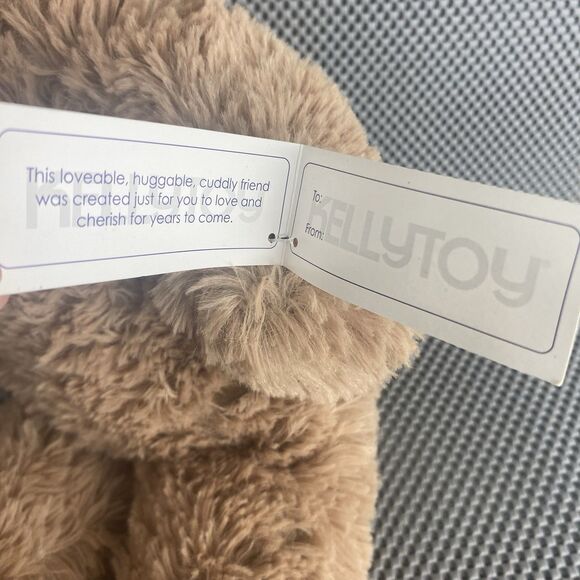 KellyToy Sloth Plush Stuffed Animal Brown Tan 20" Cuddly Friend - Picture 3 of 4